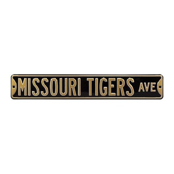 Authentic Street Signs Authentic Street Signs 70048 Missouri Tigers Avenue Black Street Sign 70048